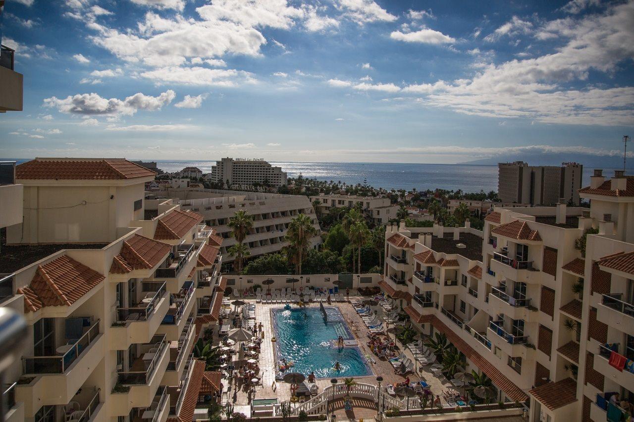 Apartamentos Oro Blanco Playa de las Americas  Bagian luar foto